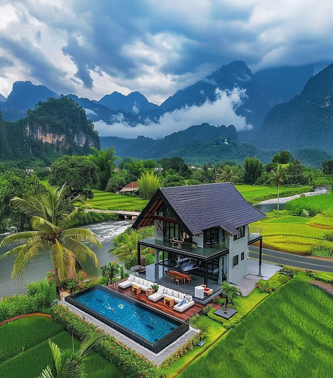 ساخت ویلا در زمین کشاورزی و ساخت خانه در زمین کشاورزی