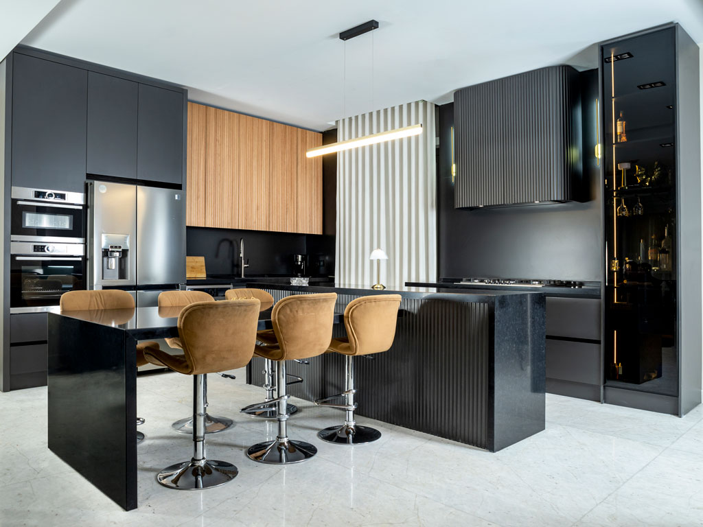 طراحی و اجرای کابینت آشپزخانه