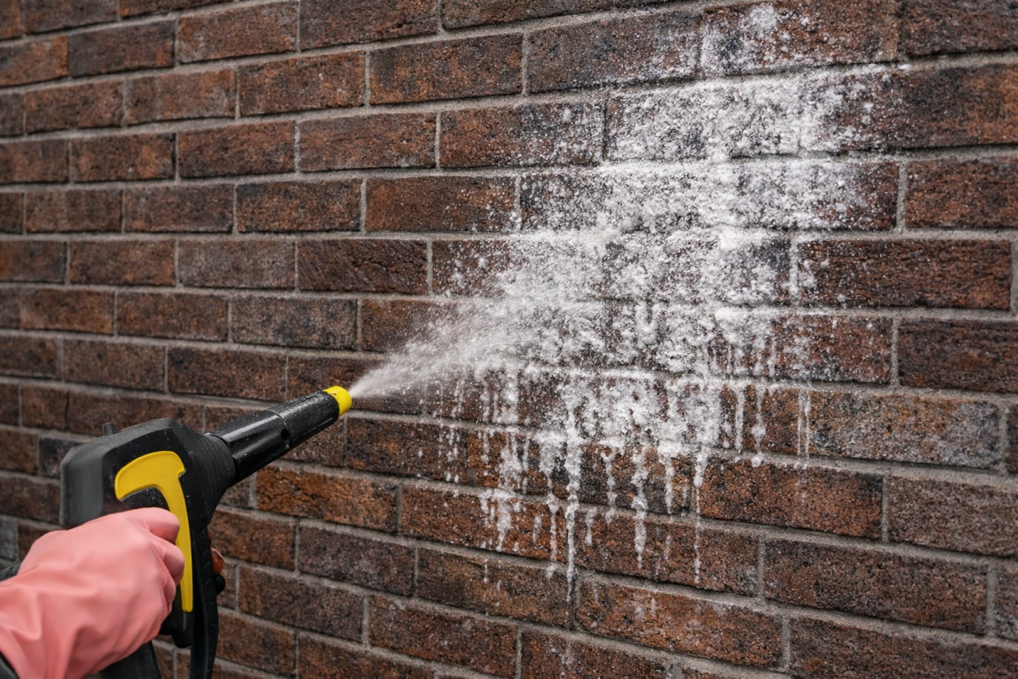 چرا شست‌وشوی آجر نما حساس است؟