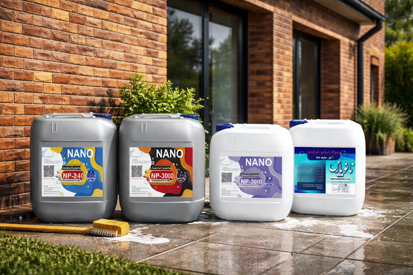 نقش نانو پارس در تحول نگهداری آجر نما